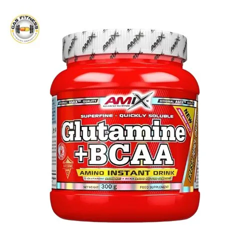 BCAA Polvo con Glutamina – 300Gr.