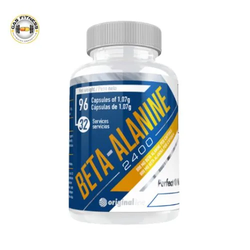 BETA ALANINA 2400 – 96 Capsulas.