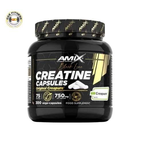 Black Line Creatine Creapure – 120 Capsules
