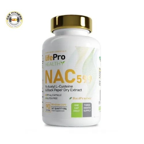 Life Pro Nac 599mg – 90 Capsulas Veganas.