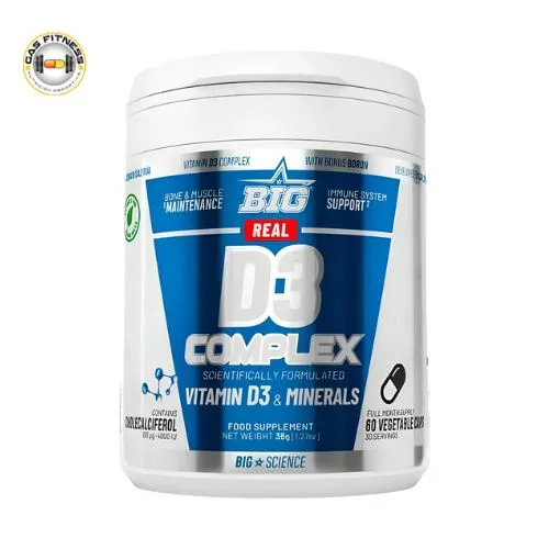 REAL D3 COMPLEX – 60 Capsulas.